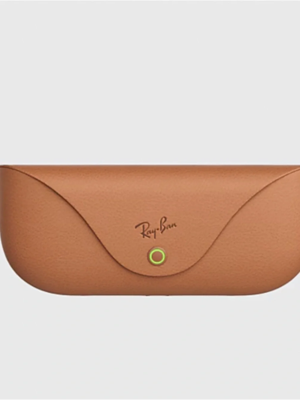 Ray-Ban Women's Tan Leather Sunglass Case Charger